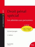 Couverture du livre « Droit pénal spécial » de Sylvain Jacopin aux éditions Hachette Education