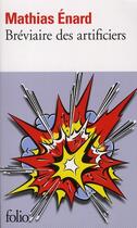 Couverture du livre « Bréviaire des artificiers ; manuel de terrorisme » de Mathias Enard aux éditions Folio