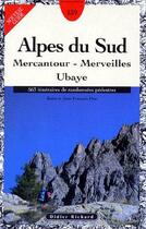 Couverture du livre « N139 - Alpes Du Sud - Mercantour, Merveilles, Ubaye » de Dao aux éditions Glenat