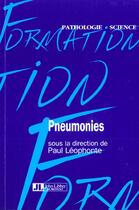 Couverture du livre « Pneumonies » de Leophonte aux éditions John Libbey