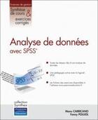 Couverture du livre « Analyse de données avec SPSS® » de Manu Carricano aux éditions Pearson