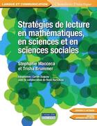 Couverture du livre « STRATEGIES DE LECTURE EN MATHEMATIQUES, EN SCIENCES ET EN SCIENCES SOCIALES » de Macceca Stephanie aux éditions Cheneliere Mcgraw-hill