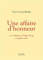 Couverture du livre « Une affaire d honneur » de Urvoy-Roslin Yves aux éditions Persee