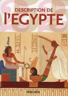 Couverture du livre « Description de l'Egypte » de Gilles Neret aux éditions Taschen