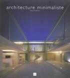 Couverture du livre « Architecture minimaliste » de Petterson. Edua aux éditions Vilo