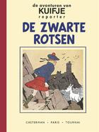 Couverture du livre « De Zwarte Rotsen Klein Formaat Z/W » de Herge aux éditions Casterman