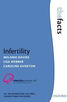 Couverture du livre « Infertility » de Overton Caroline aux éditions Oup Oxford