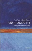 Couverture du livre « Cryptography: A Very Short Introduction » de Sean Murphy aux éditions Oup Oxford