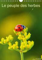 Couverture du livre « Le peuple des herbes calendrier mural 2018 din a4 vertical - photos d insectes calendrier m » de Marcu L aux éditions Calvendo