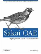 Couverture du livre « Sakai OAE Deployment and Management » de Max Whitney aux éditions O'reilly Media