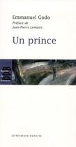 Couverture du livre « Un prince » de Emmanuel Godo aux éditions Desclee De Brouwer