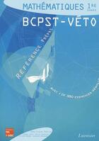 Couverture du livre « Mathematiques 1re annee bcpst-veto (collection references prepas) » de Jean-Claude Martin aux éditions Tec Et Doc