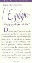 Couverture du livre « L'egregore » de Jean-Luc Maxence aux éditions Dervy