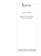 Couverture du livre « Liliom » de Ferenc Molnar aux éditions Actes Sud