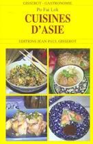 Couverture du livre « Cuisines d'asie » de Lok Po Fai aux éditions Gisserot