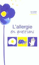 Couverture du livre « L'allergie en questions » de Didier Dutau aux éditions Phase 5