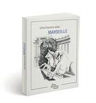 Couverture du livre « Une histoire avec Marseille ; taureaux Longchamp » de Anne Calife et Gerard Lamouroux aux éditions The Menthol House