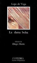 Couverture du livre « La dama boba » de Lope De Vega aux éditions Ophrys
