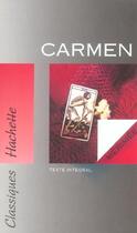 Couverture du livre « Carmen » de Prosper Merimee aux éditions Hachette Education