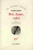 Couverture du livre « Roi, dame, valet » de Vladimir Nabokov aux éditions Gallimard