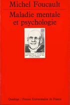 Couverture du livre « Maladie mentale & psychologie n.198 » de Michel Foucault aux éditions Puf