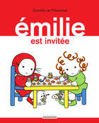 Couverture du livre « Emilie est invitée » de Domitille De Pressense aux éditions Casterman