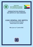 Couverture du livre « Comores - Code général des impôts 2023 » de Droit Afrique aux éditions Droit-afrique.com