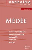 Couverture du livre « Médée, d'Euripide » de  aux éditions Editions Du Cenacle