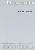 Couverture du livre « Intégration » de Gramain Andre aux éditions Hermann