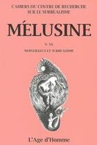 Couverture du livre « Melusine 20 merveilleux et surrealisme » de  aux éditions L'age D'homme