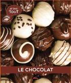 Couverture du livre « Le chocolat » de Jessica Lupien aux éditions Les Malins