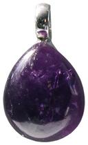 Couverture du livre « Pendentif amethyste forme bombee » de  aux éditions Dg-exodif