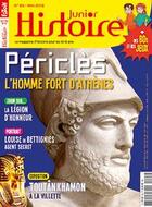 Couverture du livre « Histoire junior n 85 pericles, l'homme fort d'athenes - mai 2019 » de  aux éditions Histoire Junior