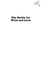 Couverture du livre « The Battle for Wine and Love » de Alice Feiring aux éditions Houghton Mifflin Harcourt