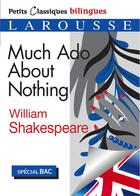 Couverture du livre « Much ado about nothing » de William Shakespeare aux éditions Larousse