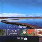 Couverture du livre « Le bonheur » de  aux éditions Solar