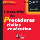 Couverture du livre « L'essentiel du droit des voies civilies d'execution (3e. edition) » de Natalie Fricero aux éditions Gualino