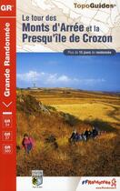 Couverture du livre « Monts d'Arrée, presqu'ile de Crozon ; 29-gr34/gr38-380 » de  aux éditions Ffrp