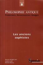 Couverture du livre « Les anciens sophistes » de  aux éditions Pu Du Septentrion