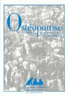 Couverture du livre « Ostéoporose, stratégies de prévention et de traitement » de  aux éditions Edp Sciences