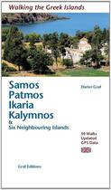 Couverture du livre « Walking samos, patmos, ikaria, kalymnos » de Dieter Graf aux éditions Cordee