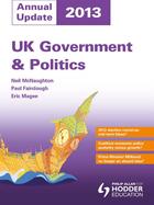 Couverture du livre « UK Government & Politics Annual Update 2013 » de Mcnaughton Neil aux éditions Hodder Education Digital