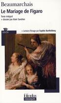 Couverture du livre « Le mariage de Figaro » de Pierre-Augustin Caron De Beaumarchais aux éditions Gallimard