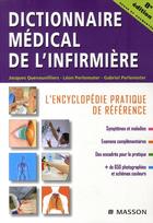 Couverture du livre « Dictionnaire médical de l'infirmière (8e édition) » de Perlemuter aux éditions Elsevier-masson