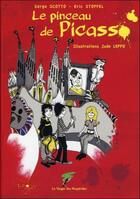 Couverture du livre « Le pinceau de Picasso » de Jude Leppo et Serge Scotto et Eric Stoffel aux éditions Le Verger Des Hesperides