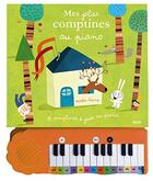 Couverture du livre « Mes jolies comptines au piano » de Nicolas Gouny aux éditions Philippe Auzou