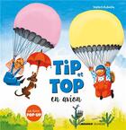 Couverture du livre « Tip et Top ; en avion » de Vojtech Kubasta aux éditions Mango