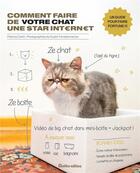 Couverture du livre « Comment faire de votre chat une star internet » de Patricia Carlin aux éditions Rustica