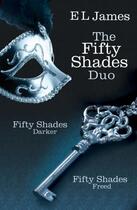 Couverture du livre « Fifty shades duo t.2 ; fifty shades darker ; t.3 ; fifty shades freed » de E. L. James aux éditions Random House Digital