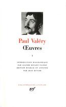 Couverture du livre « Oeuvres Tome 1 » de Paul Valery aux éditions Gallimard